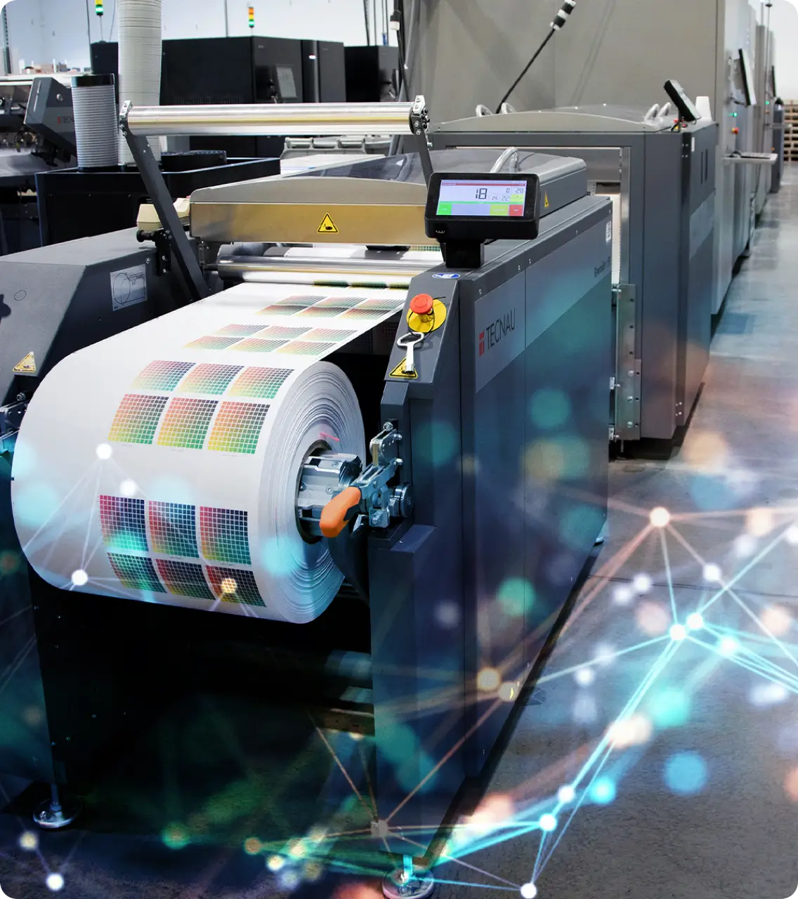 WPS Data Logistics' facility showing our data processing equipment.